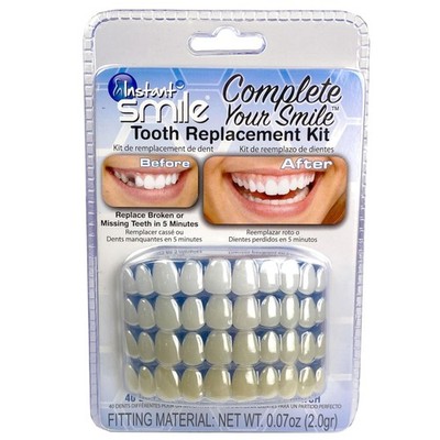 Complete Your Smile Temporary Tooth Replacement Kit - Replace a Missing Tooth...