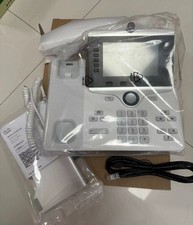 Brand New Cisco 8845 Video IP Phone White CP-8845-W VoIP Desktop Telephone Boxed