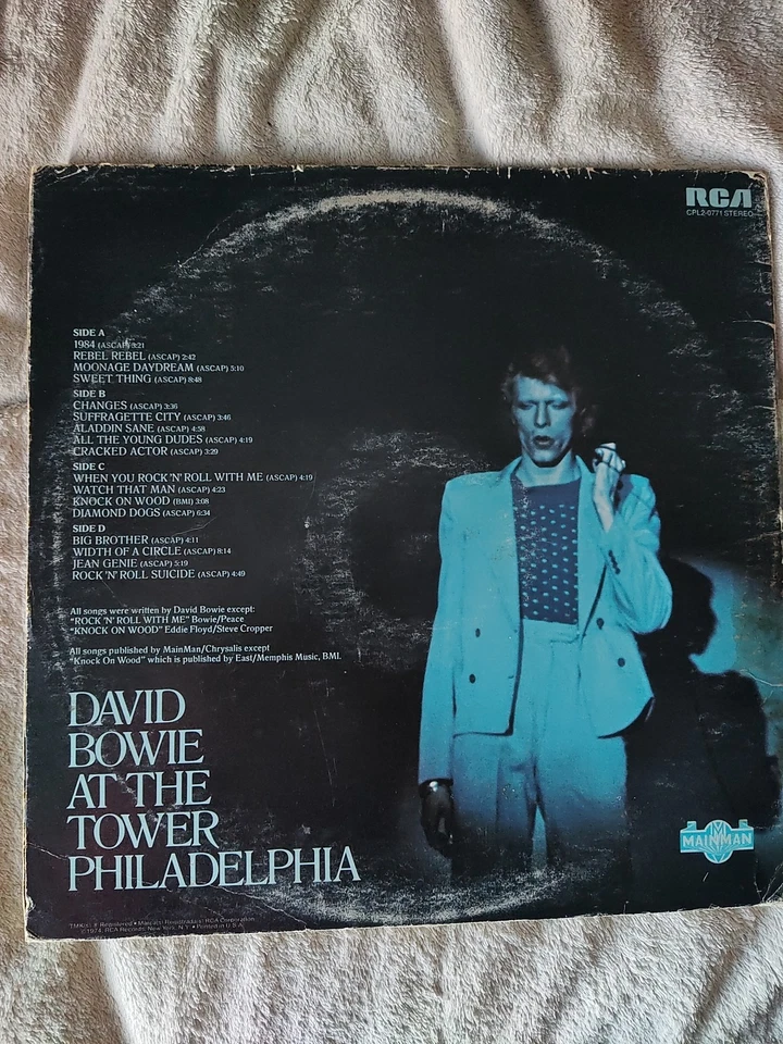 David Bowie David Live Double LP Vinyl 1974 CPL20771 RCA Victor - Image 2 of 4