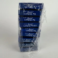 Sizzix Lollipop Number Dies #0–9 – Original Die Cuts Lot of 9