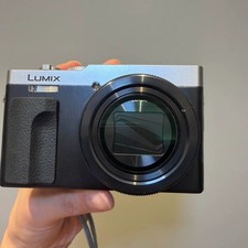 Panasonic Lumix ZS99 Digital Camera Compact Travel Zoom Camera, Silver