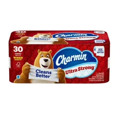 Charmin Ultra Strong Bath Tissue, 2-Ply, 220 Sheets, 30 Rolls