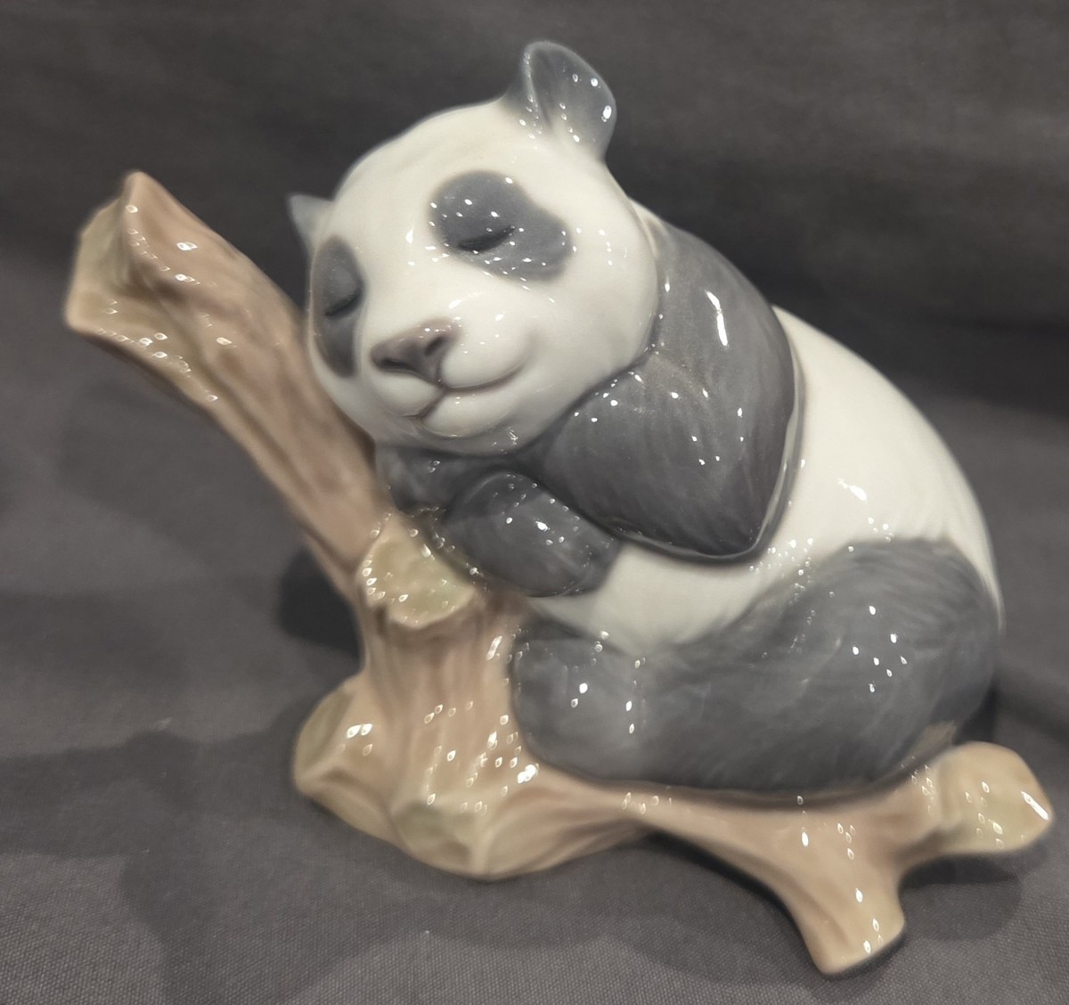 LLADRO リヤドロ　Lucky Panda 元箱台付き　幸運のパンダ Lladro 8105 A Lucky Panda Figurine With Box Free Shipping HTF | eBay