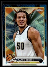 2024 Topps Chrome Blue Basketball Refractor #95 Aaron Gordon