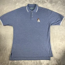 Big Dogs Big Kahuna Polo Mens XL Embroidered Blue Short Sleeve Collar