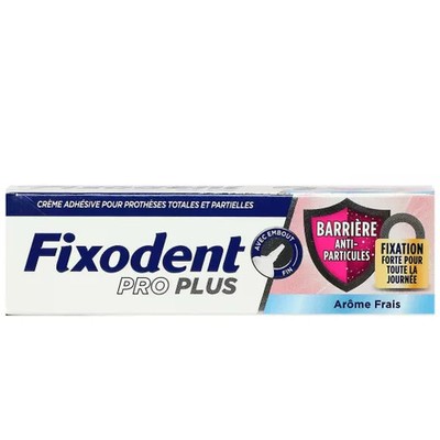 Plus Klebecreme Partikelbarriere Teil- oder Gesamtprothesen 40g