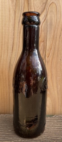 Nice Dark Amber Straight Side Coca Cola Bottle with Arrows Knoxville, Tenn. - Picture 9 of 24