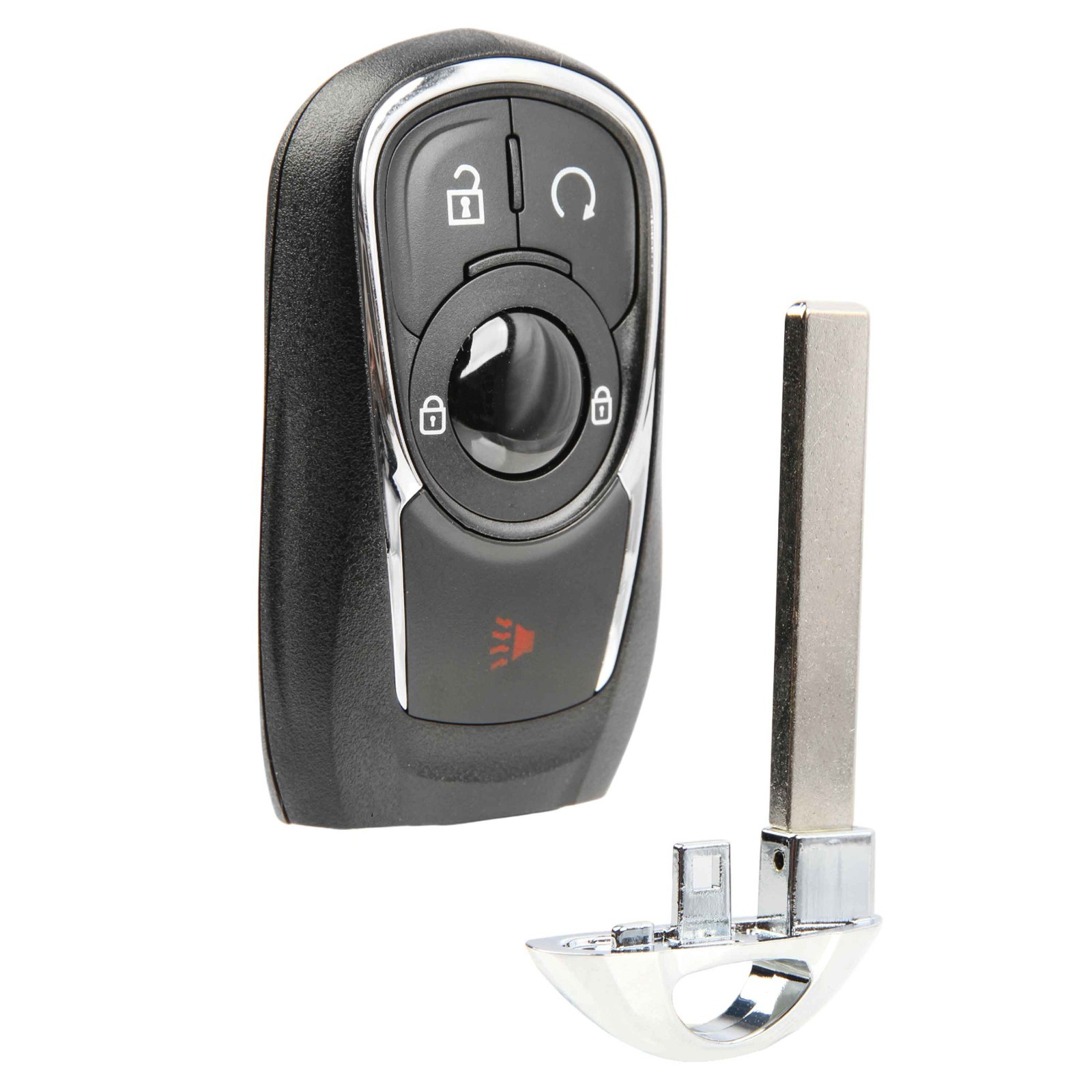 Remote Keyless Entry Fob Replacement Uncut Key Blade For Buick 5b RS (HYQ4AA)