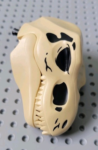 Lego Animal Dinosaur Head With Pin & Bottom Jaw T. Rex Fossil Skull - Picture 5 of 8