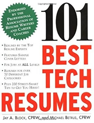 101 Best Tech Resumes Paperback Jay A. Block
