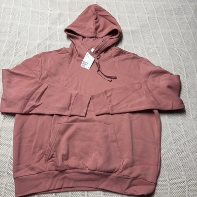 H&M Divided Women s Hoodie Pullover Dusty Pink Size Large