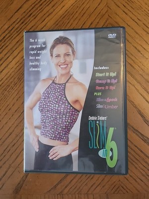 Debbie Siebers' Slim in 6 (DVD, 2-Disc Set) Beachbody Workout Exercise Program