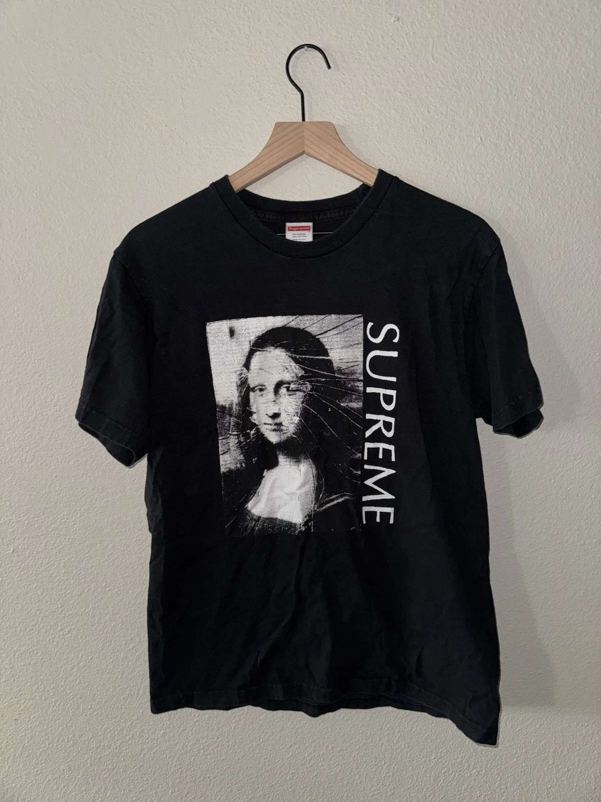 Tee shirt Supreme Mona Lisa SS18 noir taille M