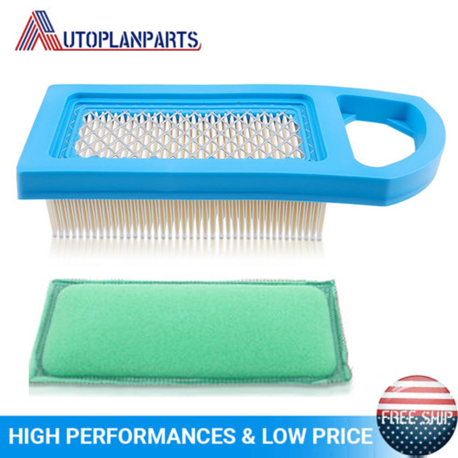 Air filter for 697152 698413 MTD Bolens Yard Man Lawn Mower Yard ...