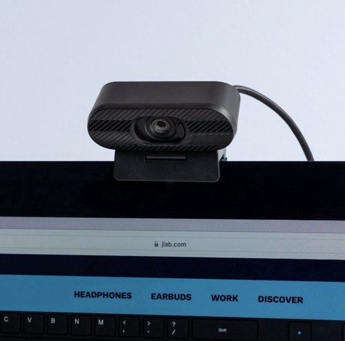 JLab Go Pop USB HD Webcam, schwarz, 1080p/30 FPS, 2,1 Megapixel - Privacy Shutter - Bild 14 von 16