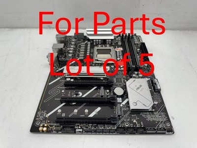 Lot of 5 *For Parts*ASUS PRIME B850-PLUS WIFI Motherboard DDR5 AMD No WIFI