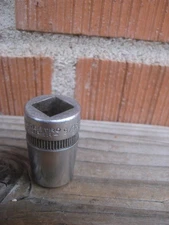 1950s Vintage 1/2" Drive x 9/16" Size * INDESTRO SUPER * Socket 1218 & 12 Pt USA