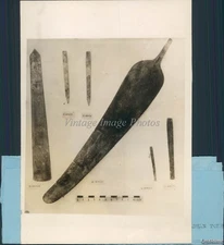 1926 Chaldees Grave Excavation Ancient Mesopotamia Treasures Photo 5X7