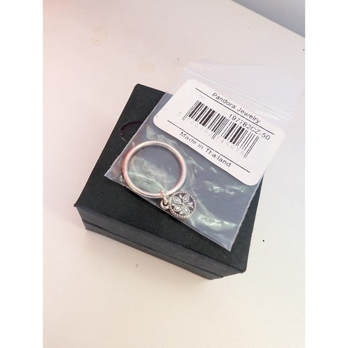 Pandora “Tree of Life” Dangle Ring – Sterling Silver – Size 50 – NWOB - Picture 3 of 5