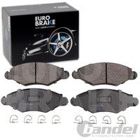 Eurobrake BremsbelÄGe Satz Vorderachse Passend FÜR Peugeot 206 206+ Bremsen |