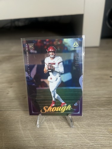 Tyler Shough 2025 Purple Parallel Luminance Football Card New Orleans Saints