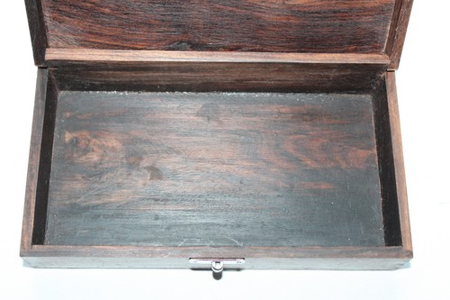 Hergestellt in Indien handgefertigte & bemalte Holz Stifte Box mit hübschen Vögeln auf einem Ast - Bild 9 von 24