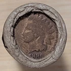 OLD BANK ROLL~UNSEARCHED~INDIAN HEAD END 1880-G+ (Tough Date) & 1890 VG