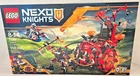 LEGO NEXO KNIGHTS 70316 ~ JESTRO'S EVIL MOBILE ~ NISB Lance Scythe Hover Horse