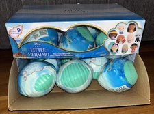 Case Of 12 New Little Mermaid Live Action Movie Mystery Mini Plush Seashell 2023