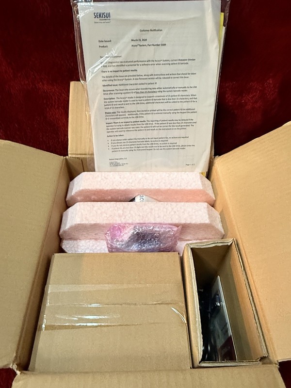 Sekisui Acucy Reader System REF 1017 – New Open Box – Complete