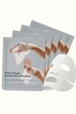 Deep Collagen Lifting Mask, Anti Wrinkle Moisturizing Face Smooth 5pcs