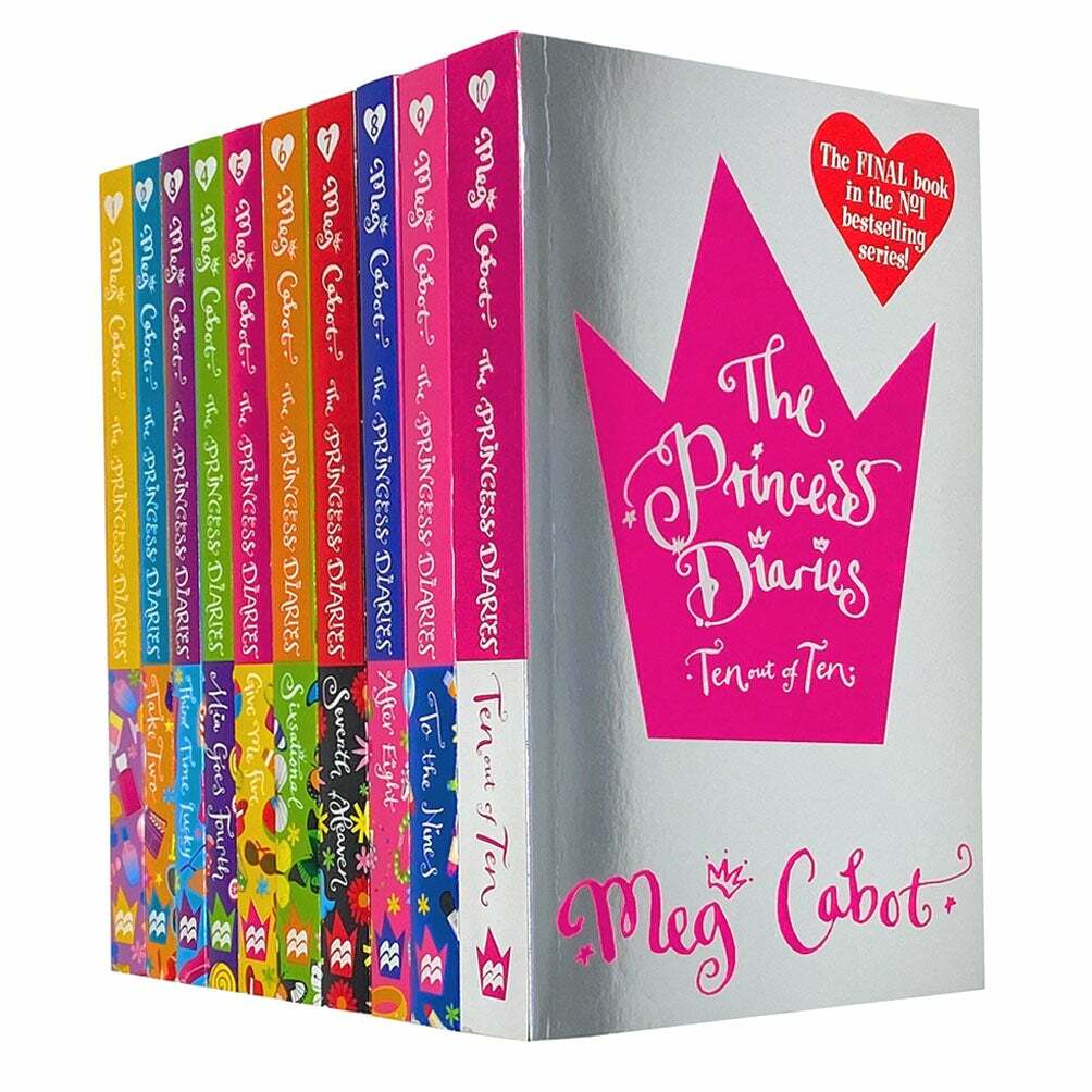 The Princess Diaries 10 Book Set Collection By Meg Cabot | Meg
