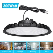 300W UFO LED High Bay Light 300 Watts Industrial Commercial Factory Garage Light