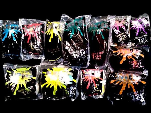 Vintage 1998 Men In Black Burger King Complete 12-Piece Toy Set MIP NM-MT