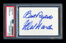 MEL HARDER SIGNED MINT CUT PSA/DNA AUTOGRAPHED CLEVELAND INDIANS HOF 4x ALL STAR