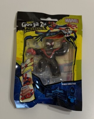 Marvel Heroes of Goo Jit Zu Minis Miles Morales Spider-Man 2.5  Figure NEW