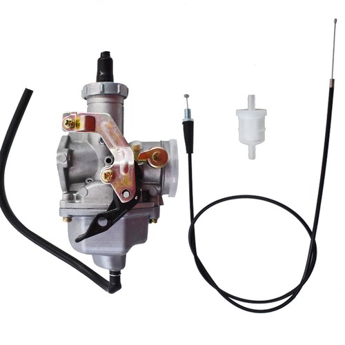 For Honda Sportrax 250 TRX250 TRX250EX 2001-2008 Carburetor W/ Throttle Cable - Picture 3 of 10