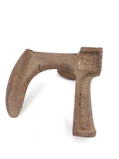 Enclume PIED DE CORDONNIER EN FONTE ENCLUME XIXème SABOTIER Étau