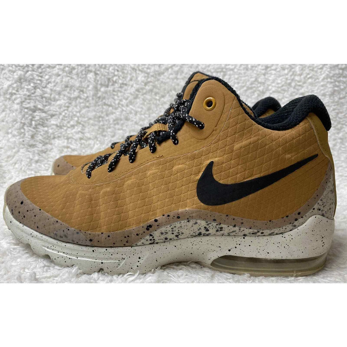 Kan worden genegeerd kijk in driehoek Nike Air Max Invigor Mid 858654-700 Wheat Black Lace Up Size 8 | eBay