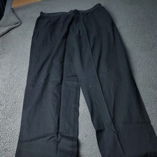 King Size Pants Big Tall Mens 3XL x38 Black Chino Khaki