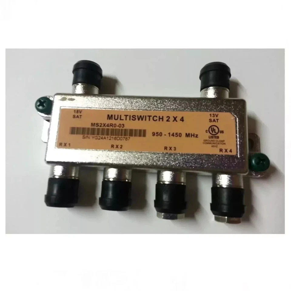 DirecTV 2 X 4 Multi-switch 950-1450 Mhz - 1450 Mhz (ms2x4r0-03) - Image 2 of 2