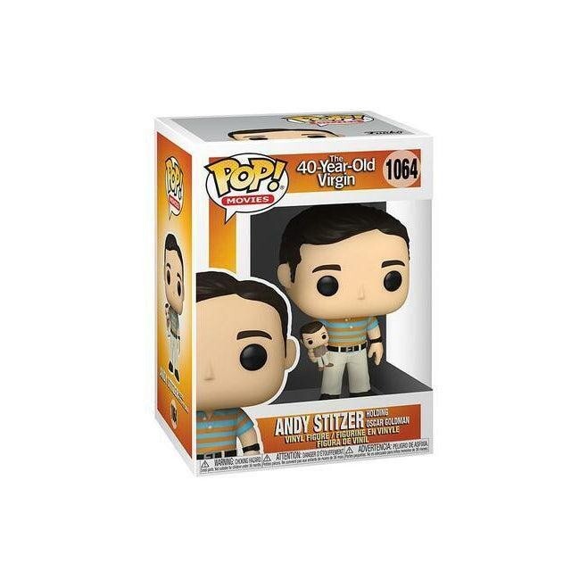 Funko Pop #1064 40 Años Virgen - Andy Stitzer Sosteniendo El Oscar