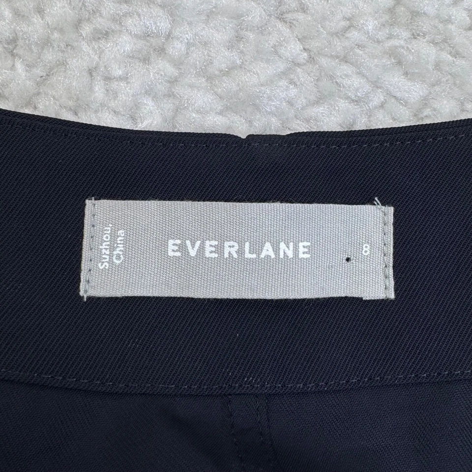 Vestido midi envolvente Everlane japonés Go Weave azul marino para mujer 8 Foto 3 de 4