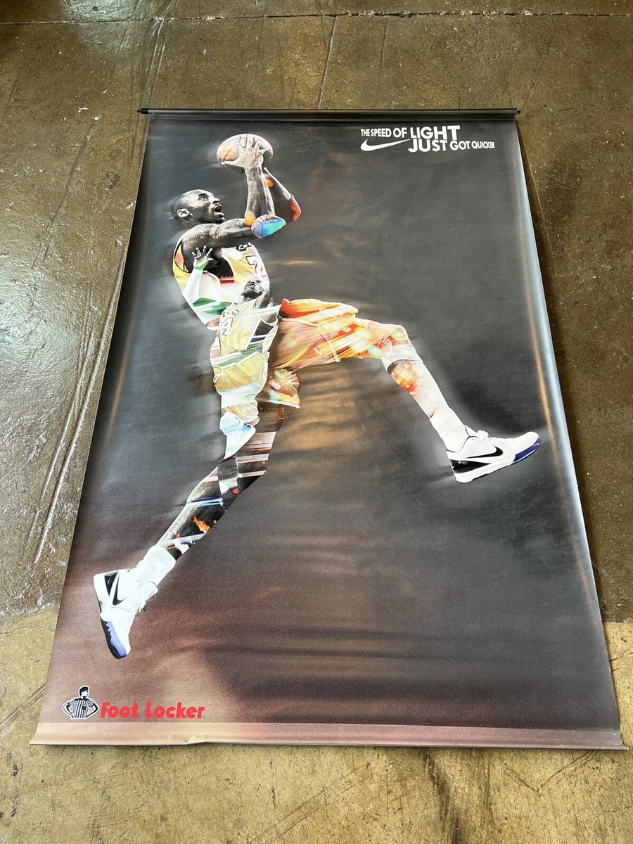 Vintage Kobe Bryant Nike Foot Locker The Speed Of Light