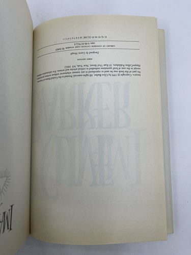 Imajica Clive Barker Signed Autographed 1st Edition Hardcover Dust Jacket 1991 - Picture 2 of 6