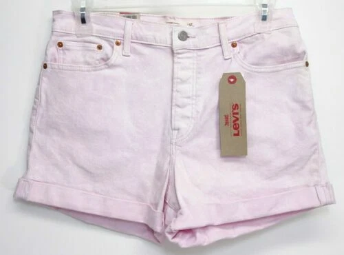 Pantalones cortos de mujer rosas Levi's