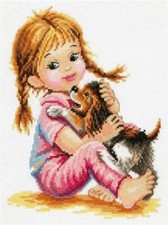 "My Pet" Counted Funny Cross Stitch Kit Magic Needle 33-17