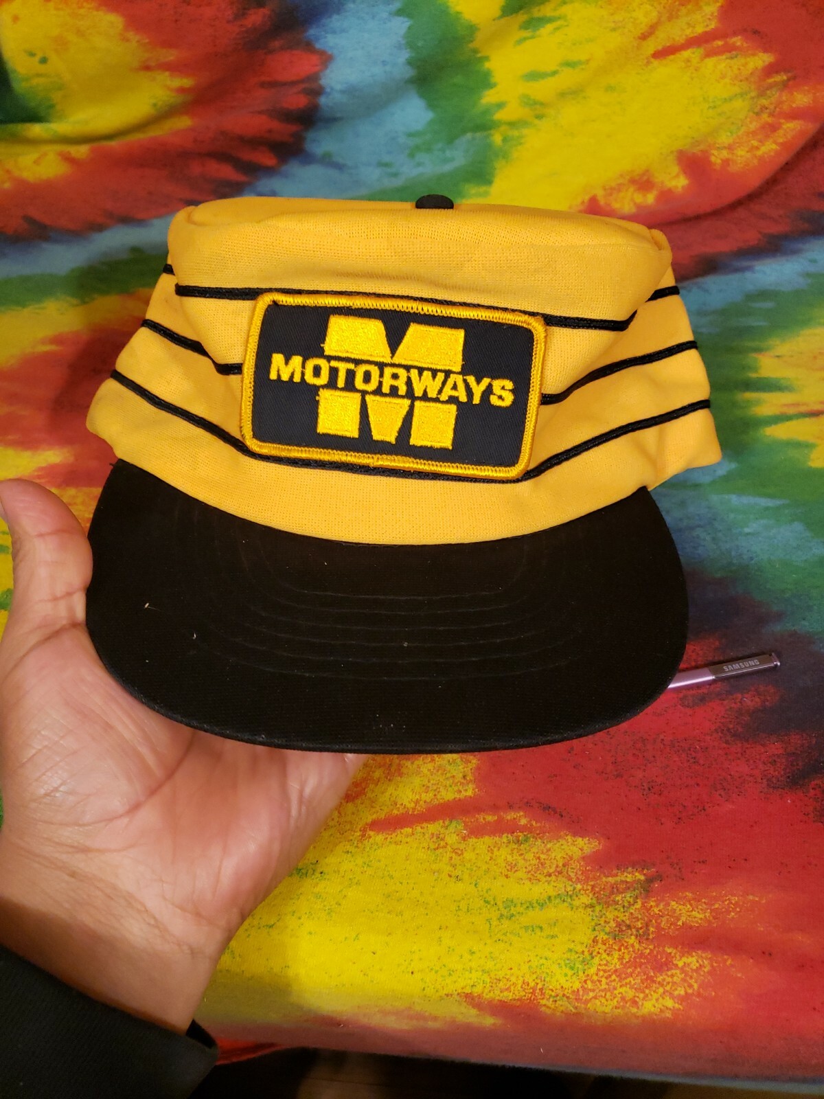 Vintage MOTORWAYS SnapBack Hat Cap Patch - image 6