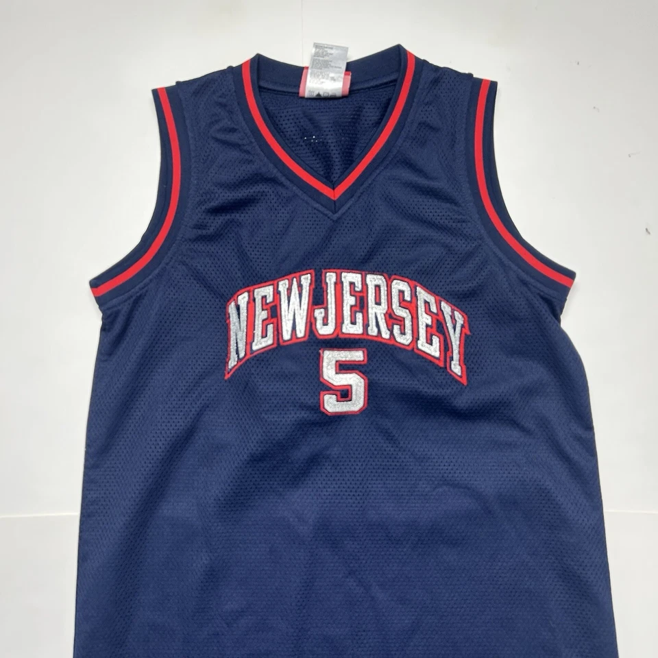 Vestido Jersey Vintage Y2K New Jersey Nets Jason Kidd Azul Para Mujer Talla Mediana Foto 2 de 4