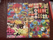 Cra Z art 4 Puzzles Set. Brand New.